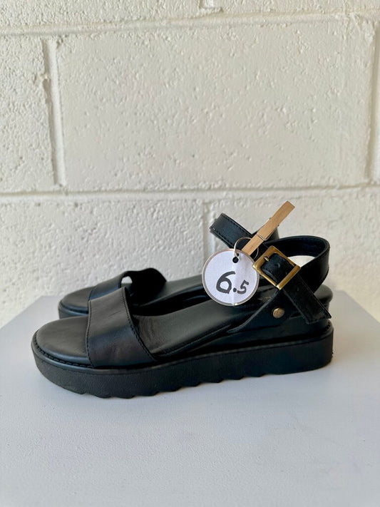 Patina wedge sandals