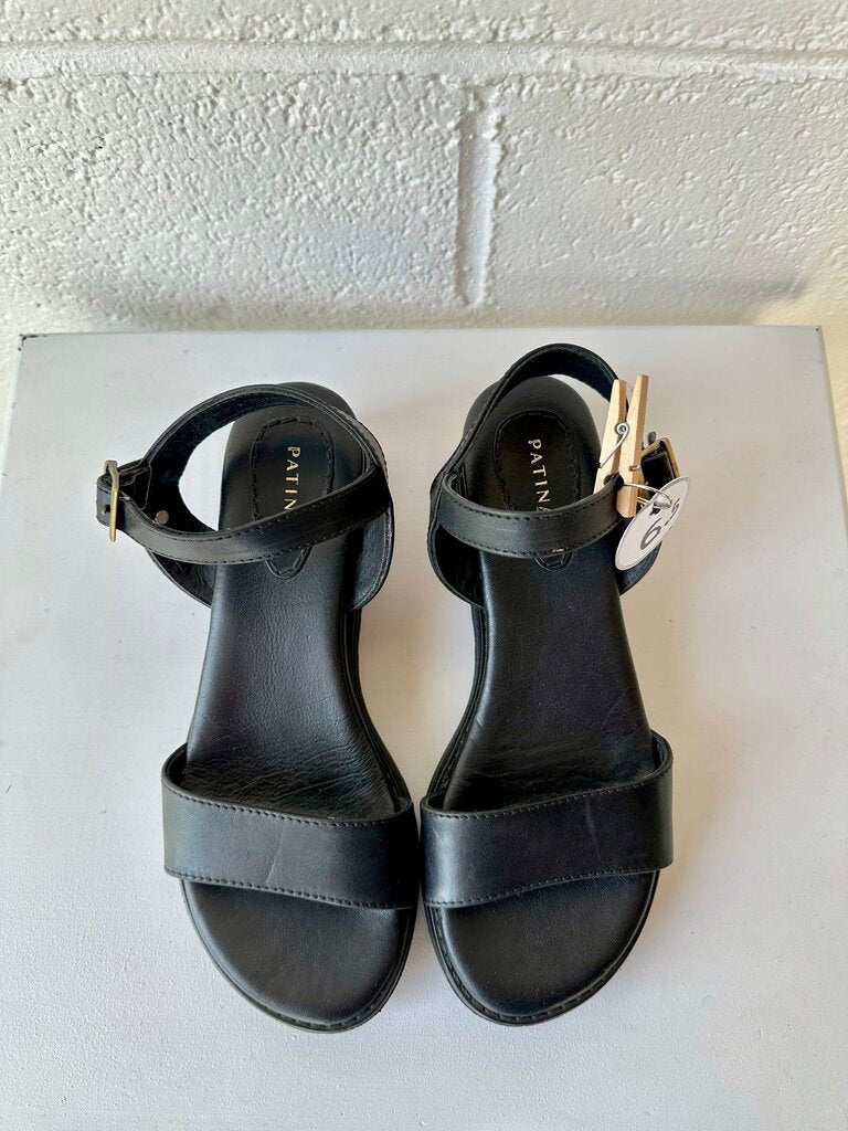 Patina wedge sandals