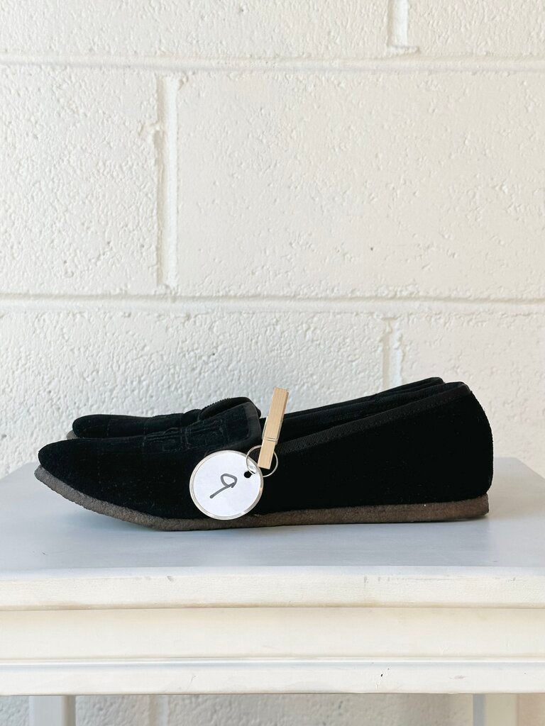 Tory Burch quilted suede loafer