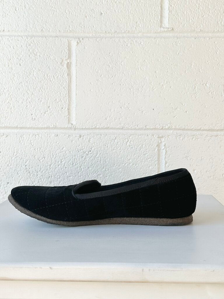 Tory Burch quilted suede loafer