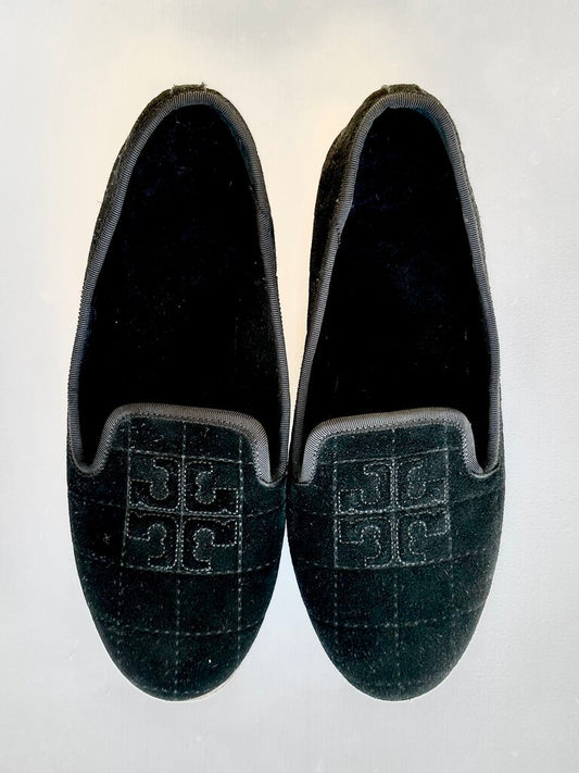 Tory Burch quilted suede loafer