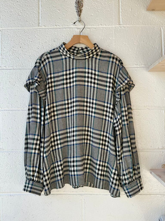 No. 6 plaid top