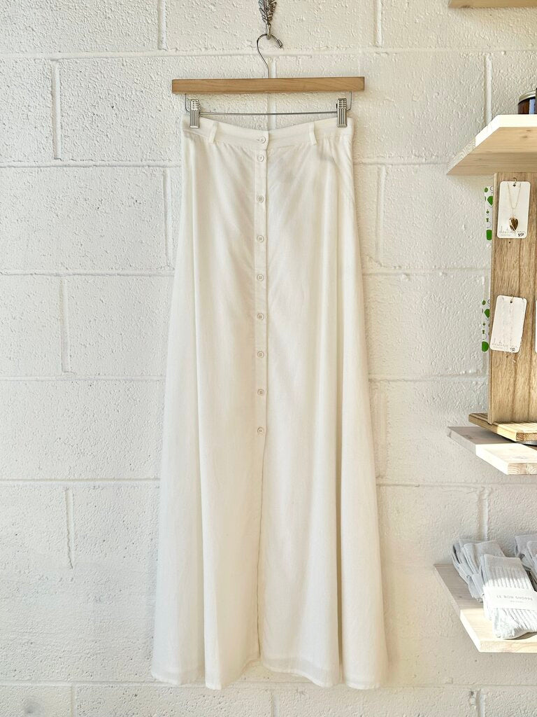 NEW "never give up" maxi skirt