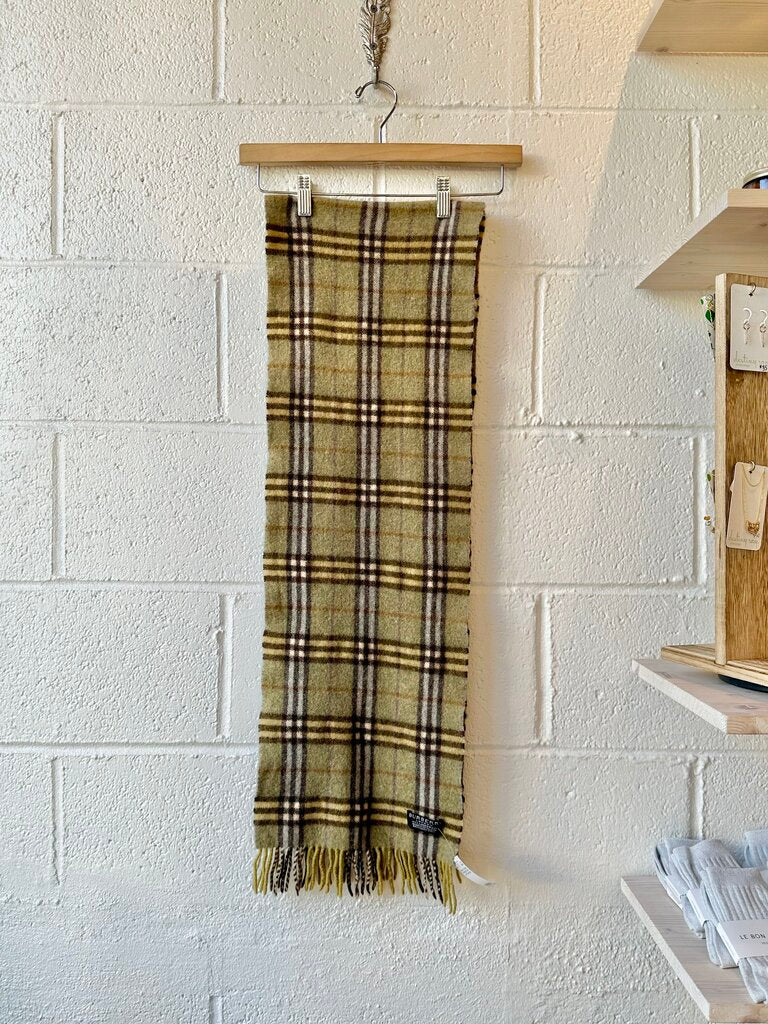 Vintage Burberry check scarf