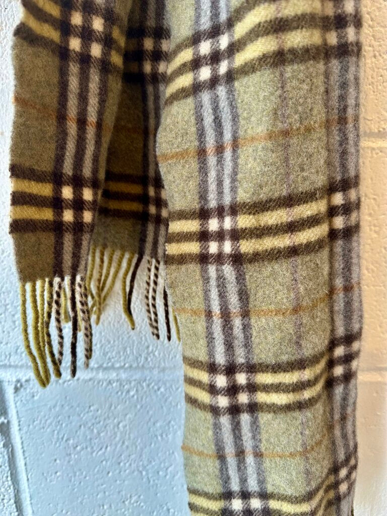 Vintage Burberry check scarf