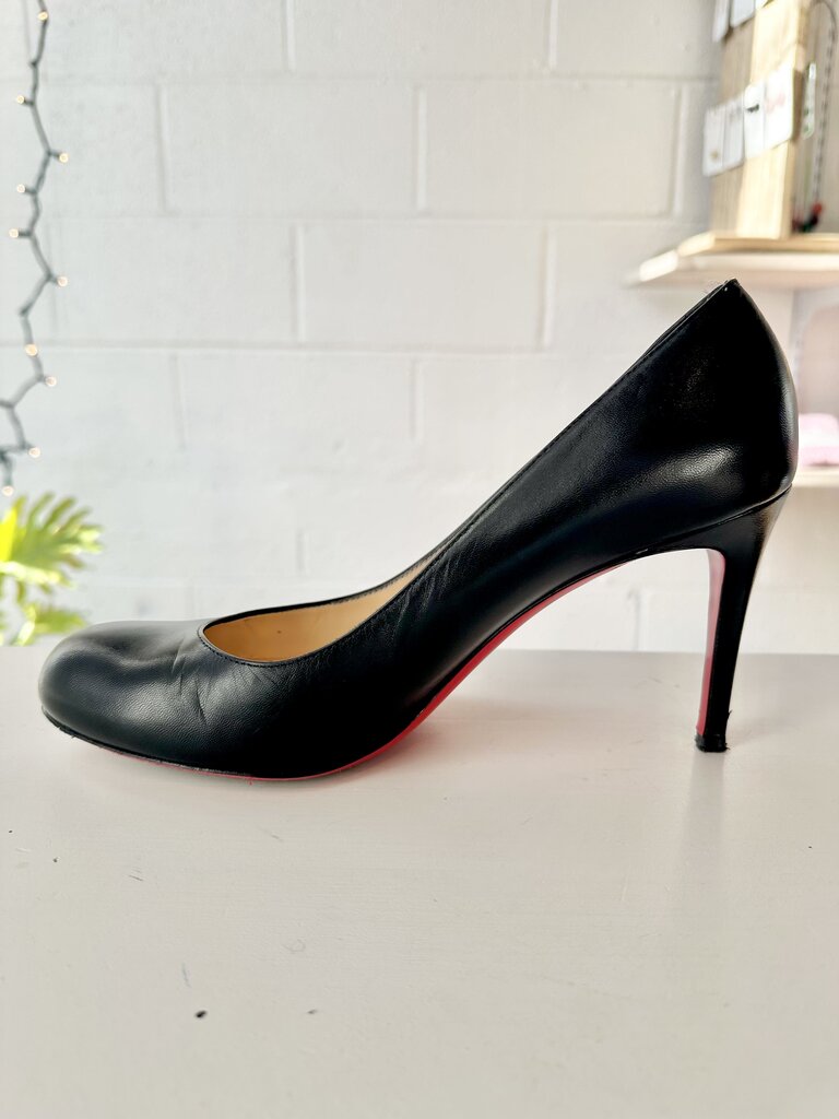Christian Louboutin 'Simple Pump' leather stiletto heels