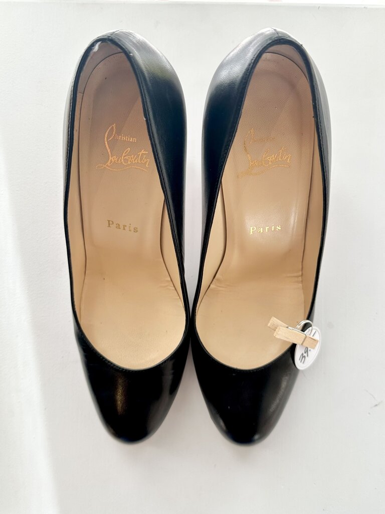 Christian Louboutin 'Simple Pump' leather stiletto heels