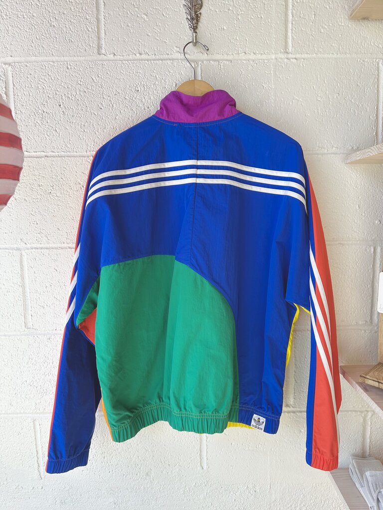 Adidas 'Pride Off Centre' rainbow track jacket