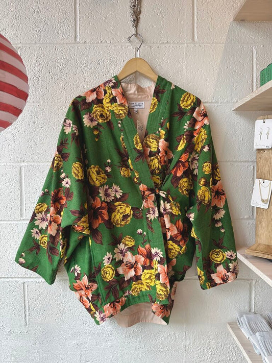 Kate Towers (PDX) floral kimono jacket