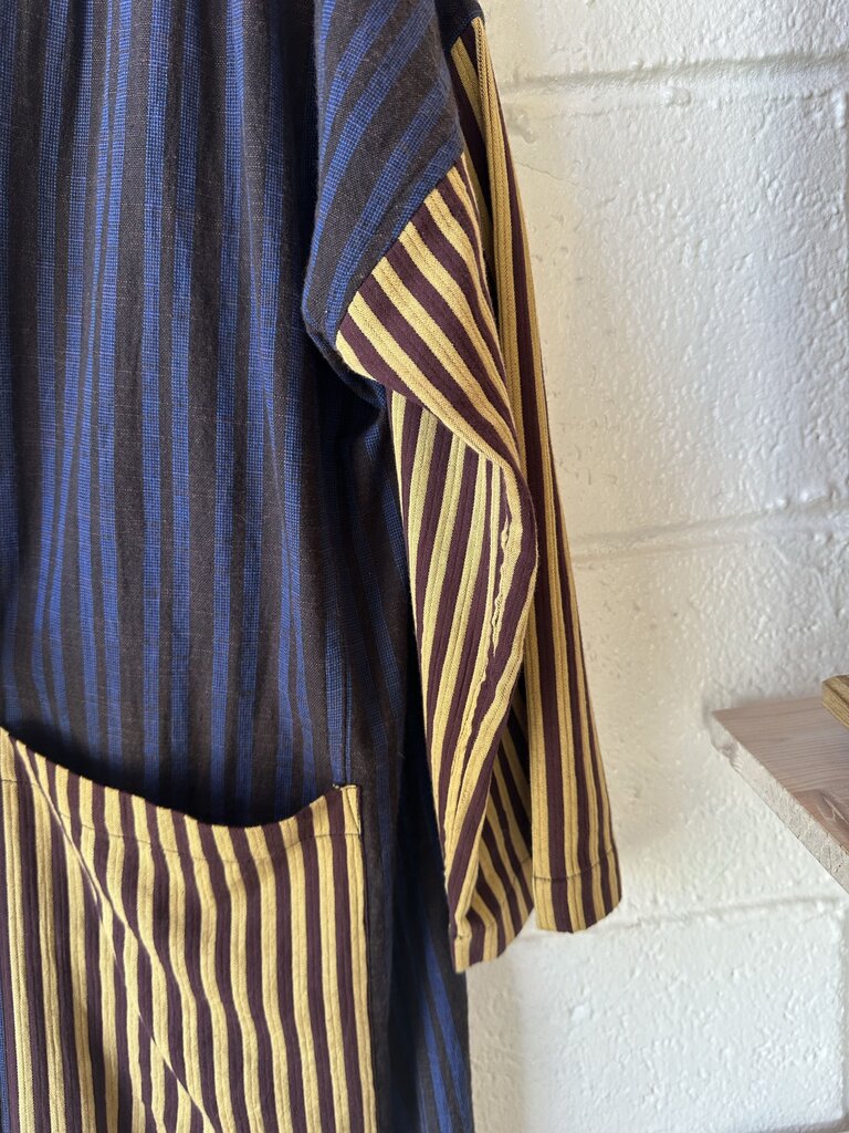 Ace & Jig NEW striped duster (missing belt)