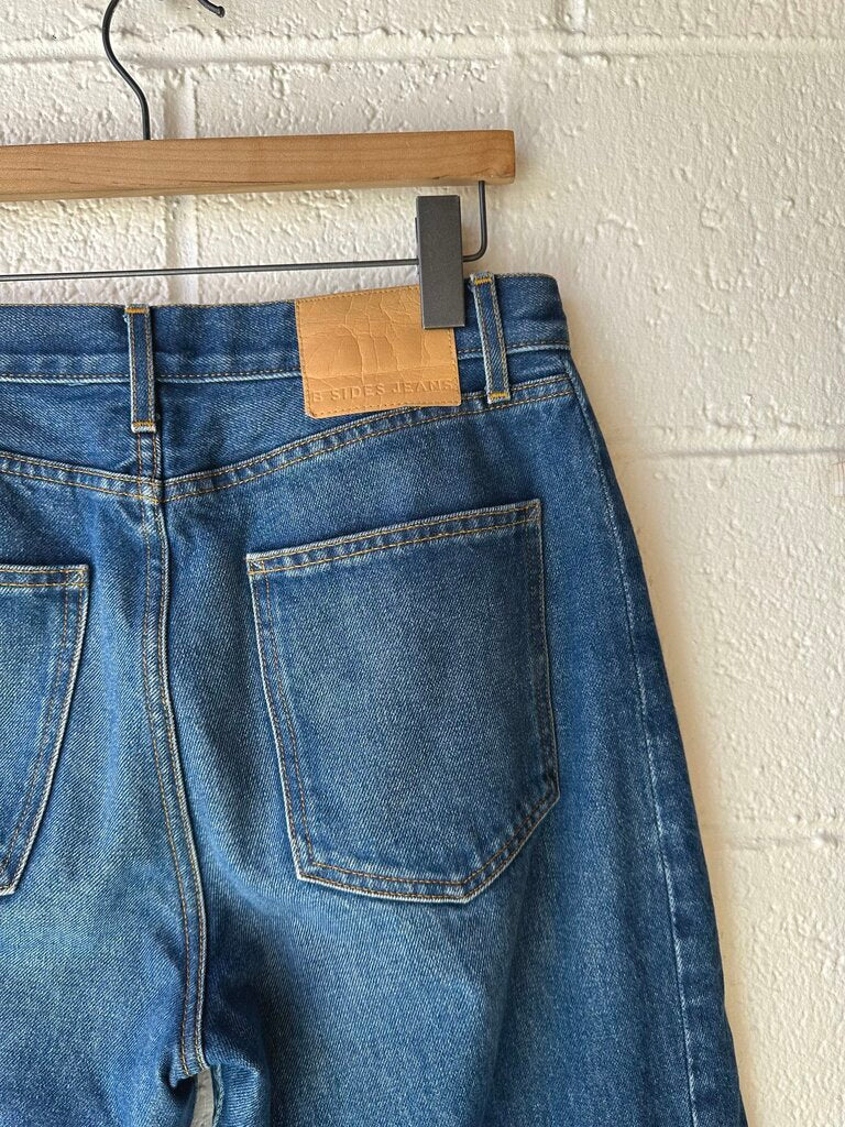 B Sides 'Slim Lasso' barrel leg denim