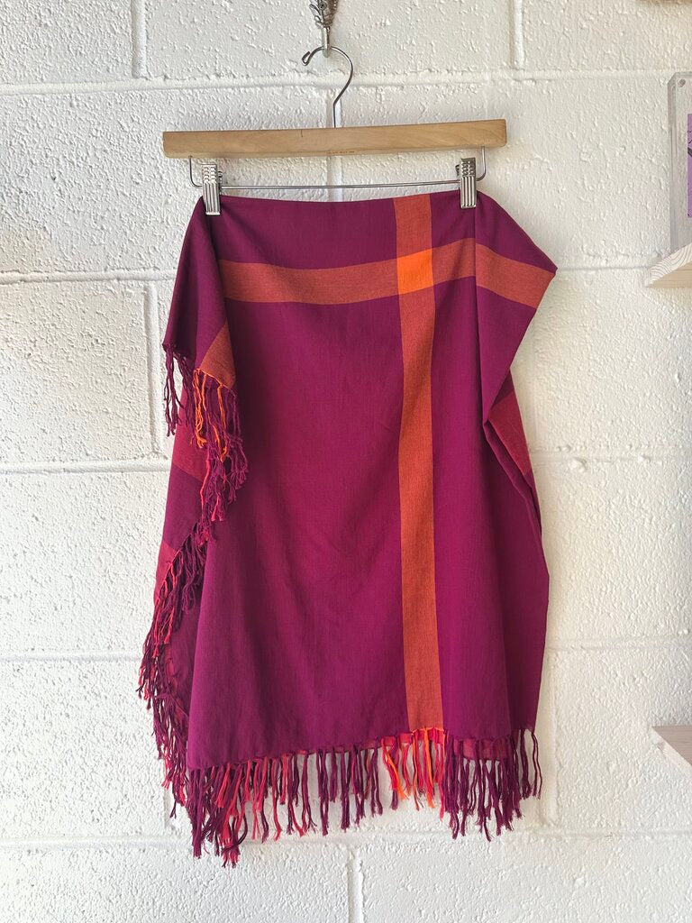Burberry plaid scarf