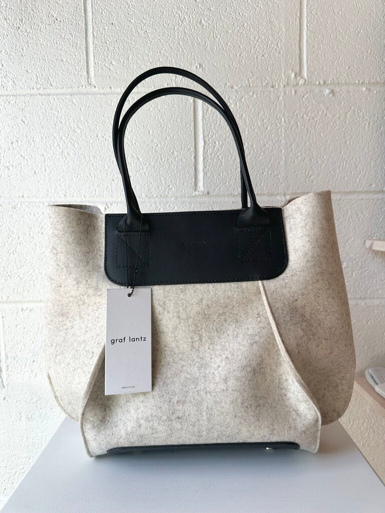 NEW Graf Lantz 'Frankie' merino wool tote bag
