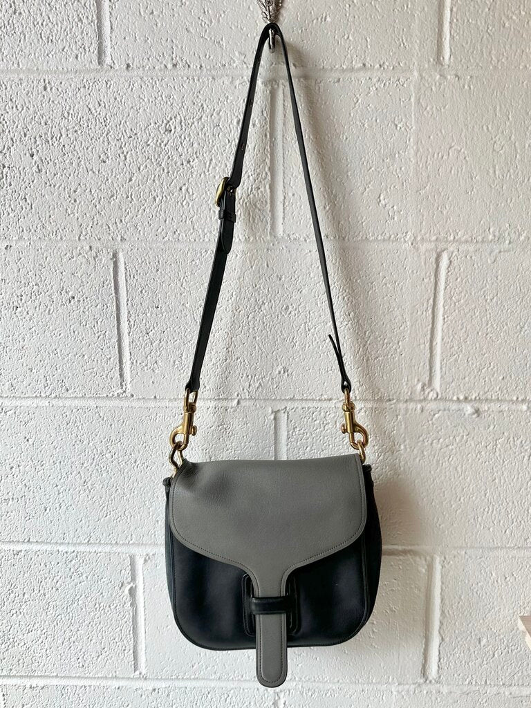 Rodarte x Coach Suede & Leather Crossbody Bag