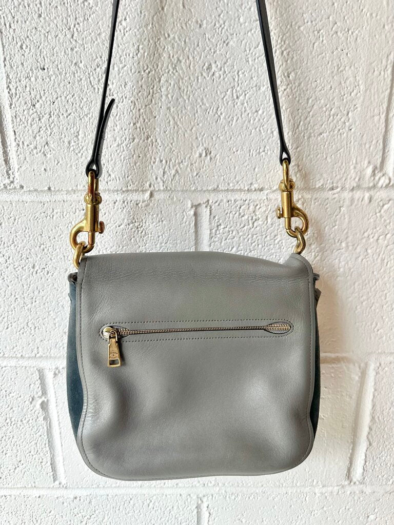 Rodarte x Coach Suede & Leather Crossbody Bag