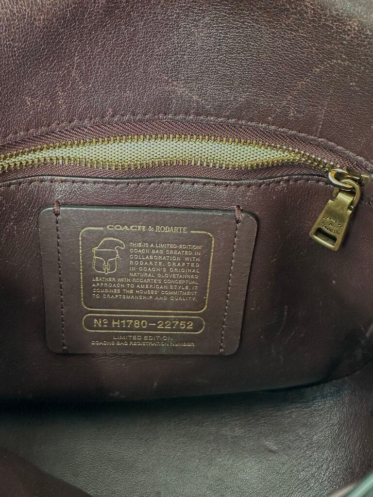 Rodarte x Coach Suede & Leather Crossbody Bag