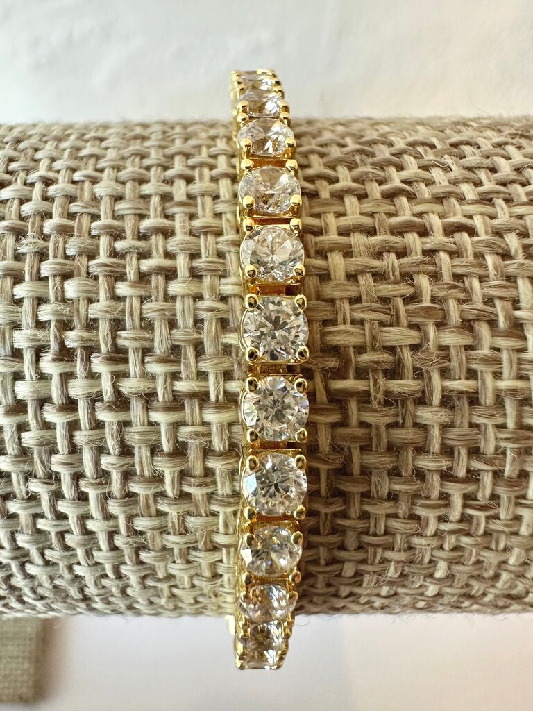 Jaxxon 14k gold tennis bracelet