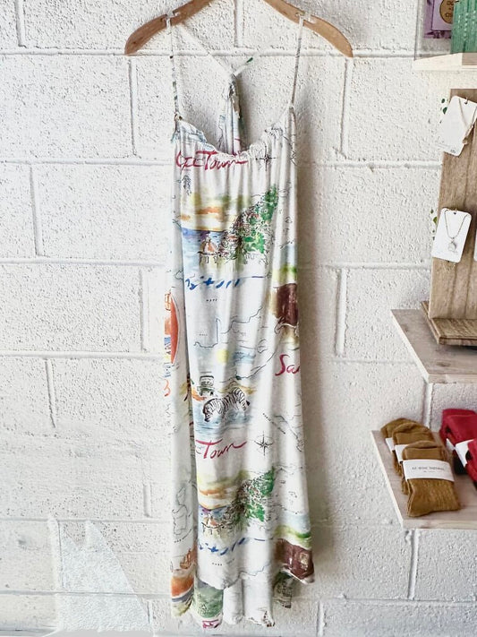 Love by Gap Travel Africa print nightgown