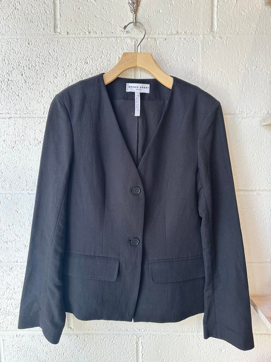 Apiece Apart 'Asma' organic cotton/linen blazer jacket