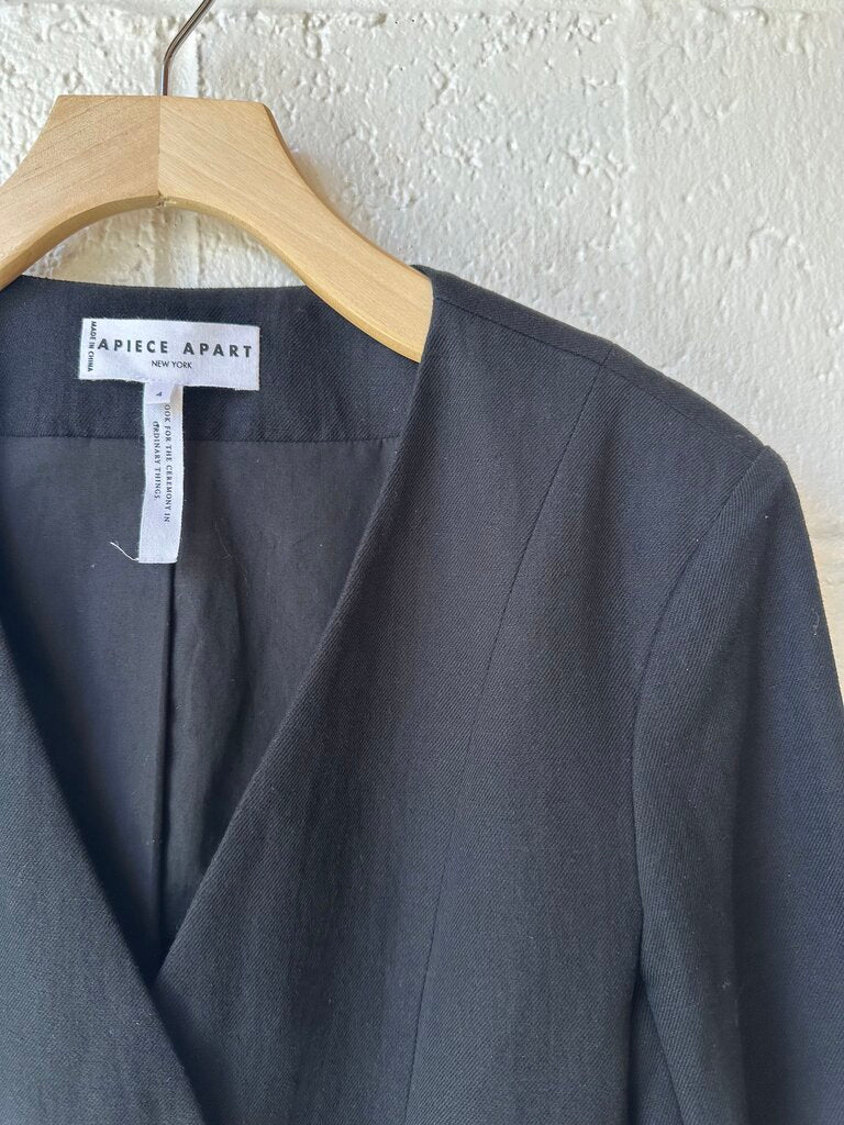 Apiece Apart 'Asma' organic cotton/linen blazer jacket