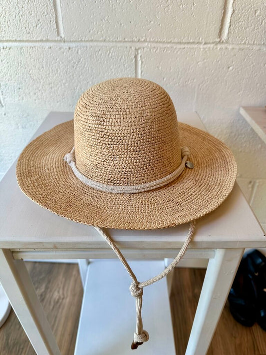 Rag & Bone 'Kate Raffia Riviera' sun hat