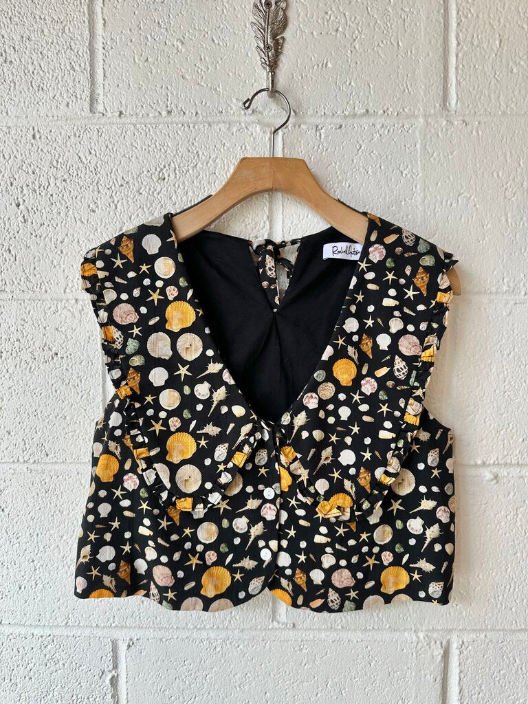 Rachel Antonoff Georgia Seashell Collared Top