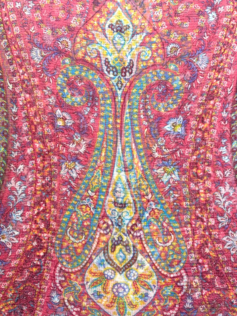 Etro floral silk scarf