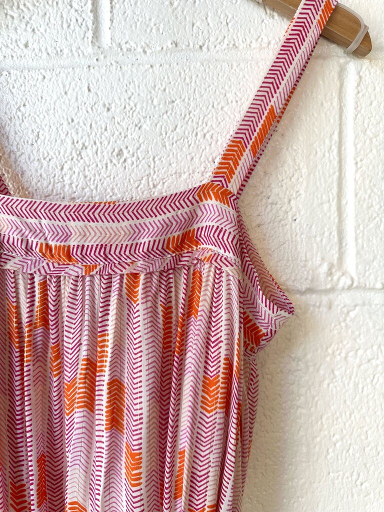 Lem Lem New 'Gigi Sweepy' Chevron Stripe Sundress