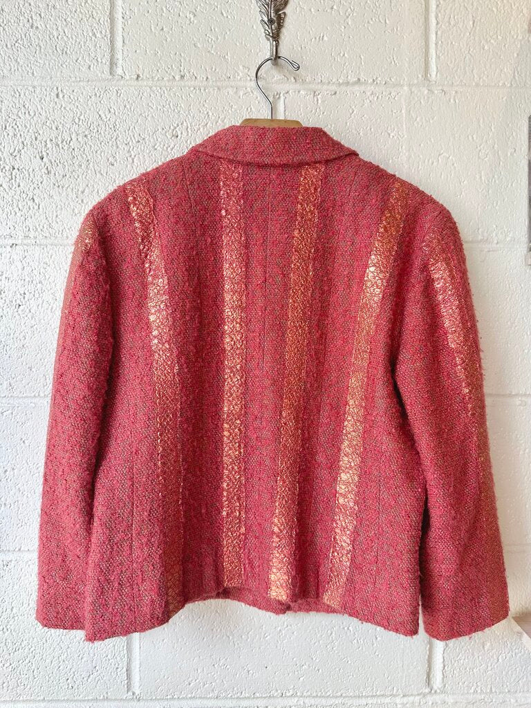 Vintage Chanel tweed boucle skirt / jacket SET