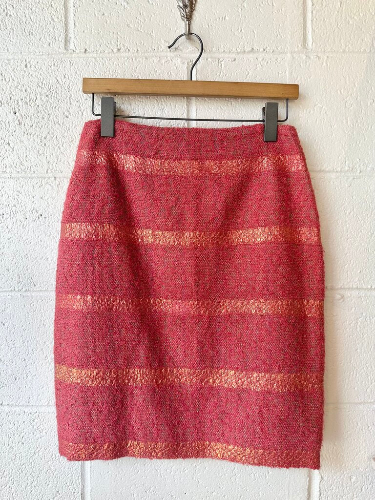 Vintage Chanel tweed boucle skirt / jacket SET