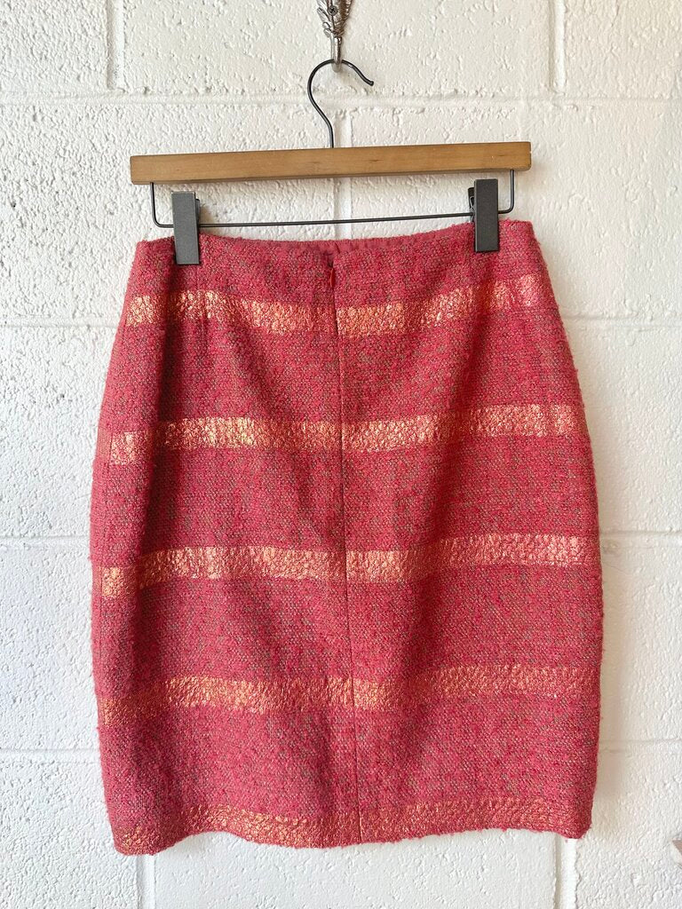 Vintage Chanel tweed boucle skirt / jacket SET