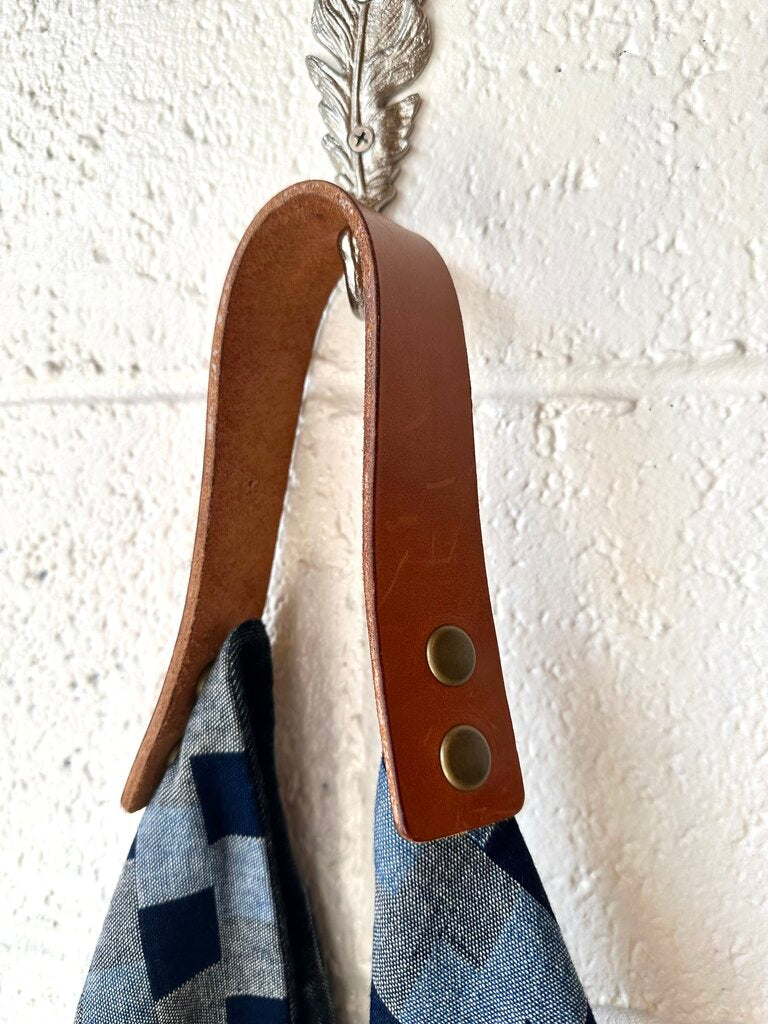 Treehouse Designs 'Wide Strap Rumi' patchwork/leather bag