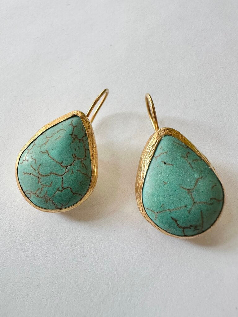 Gump's Signature turquoise earrings