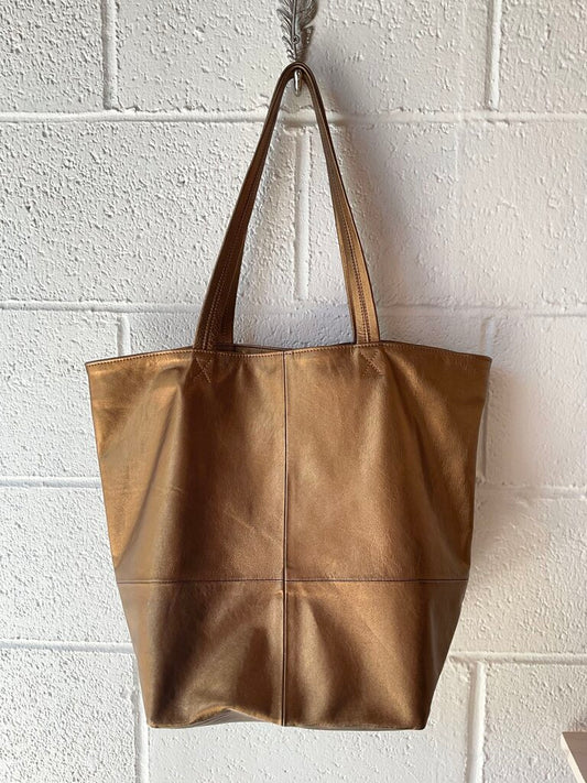 NEW Anna Joyce x Morocco Leather Tote