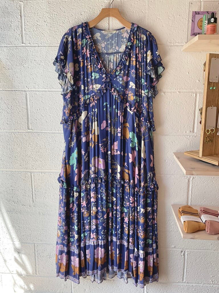 Spell & The Gypsy Floral Flowy Midi Dress
