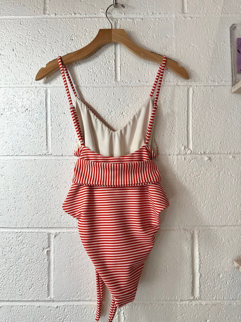 Mara Hoffman NEW 'Gamela' striped swimsuit