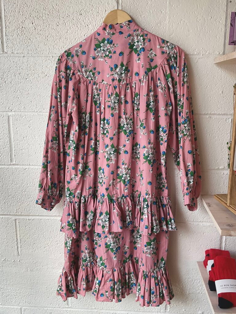 Batsheva 'Fifi" Floral Tie-neck Dress