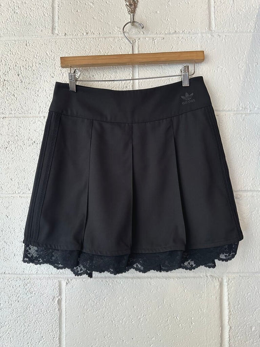 Adidas Lace Trim Pleated Mini