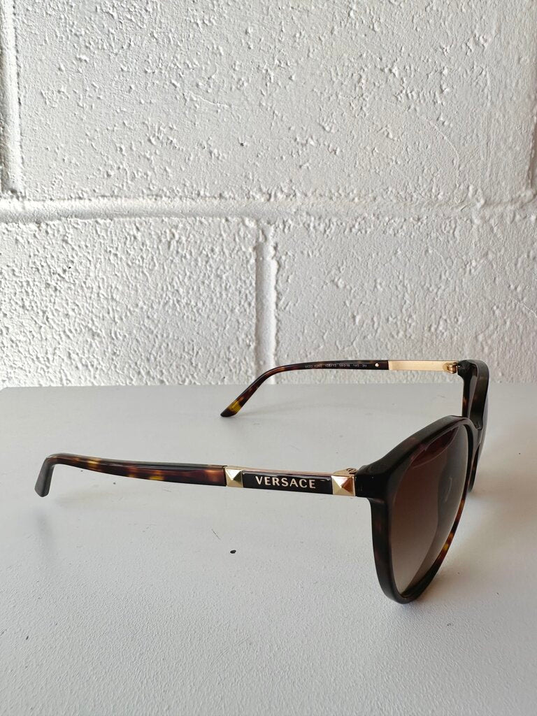 Versace tortoise cat eye sunglasses