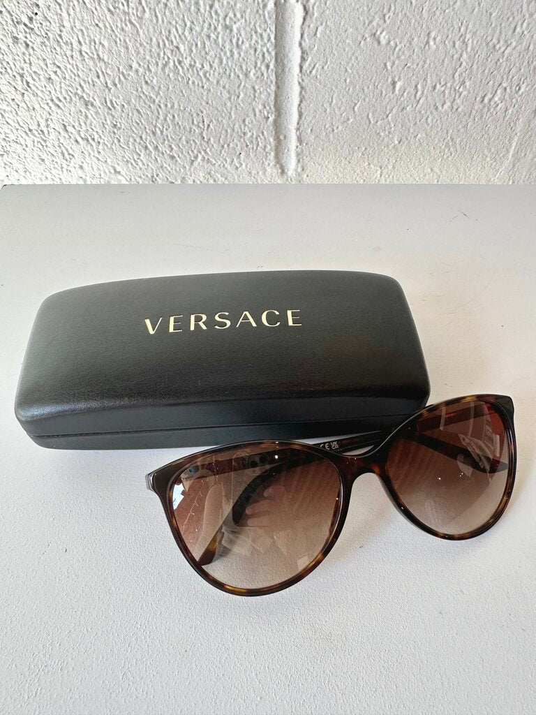 Versace tortoise cat eye sunglasses