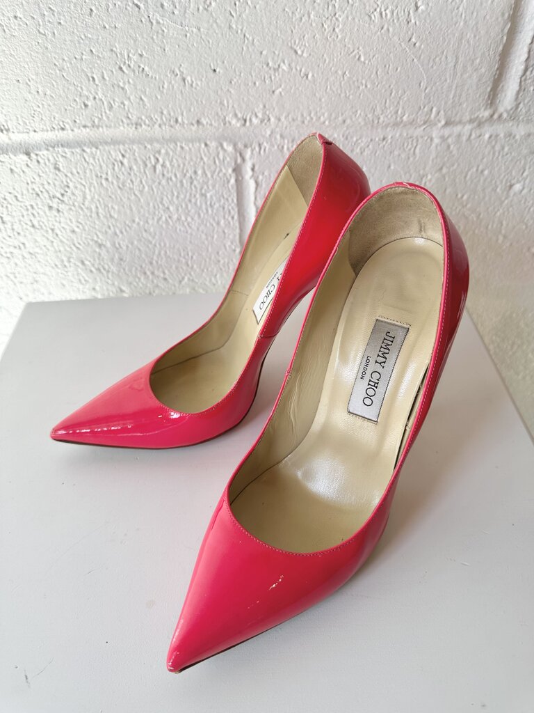 Jimmy Choo Anouk Glossy Stiletto