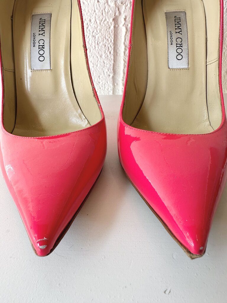 Jimmy Choo Anouk Glossy Stiletto