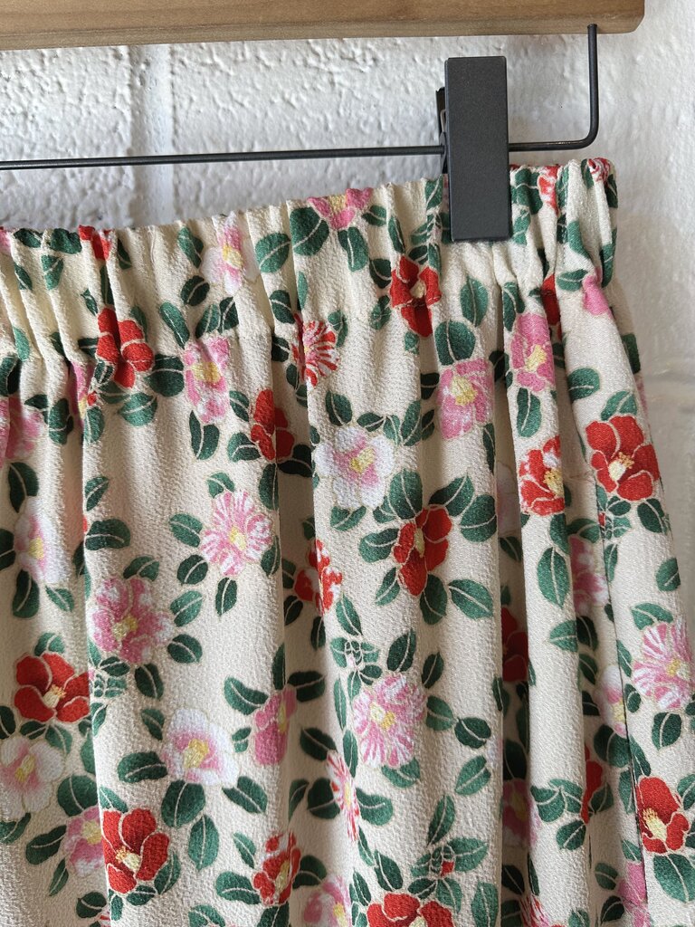 Beklina floral midi skirt