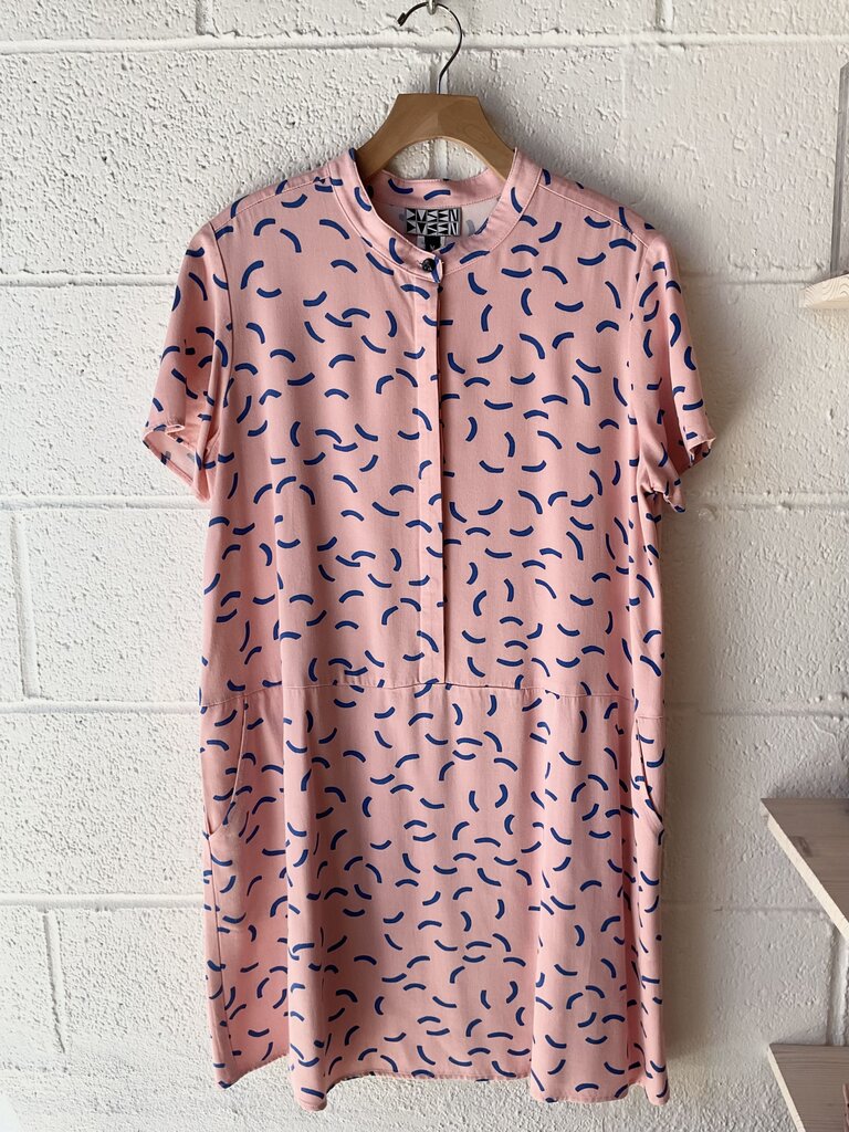 DUSEN DUSEN Short Sleeve Mini Dress