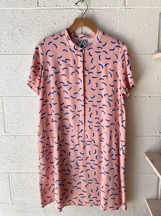 DUSEN DUSEN Short Sleeve Mini Dress
