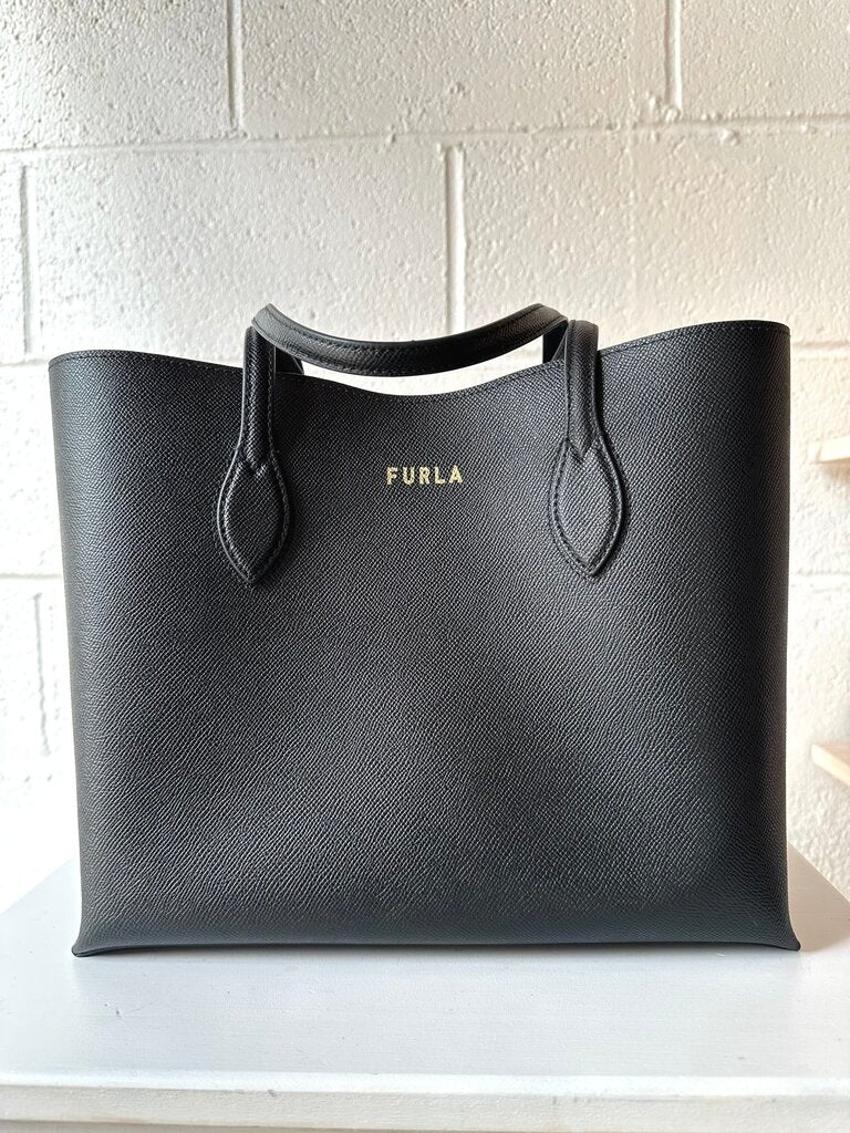 Furla 'Era' leather open tote bag