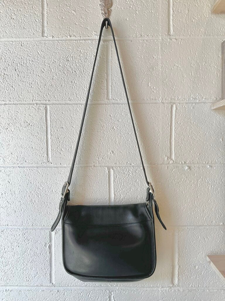Vintage Coach Patricia Legacy Saddle Bag