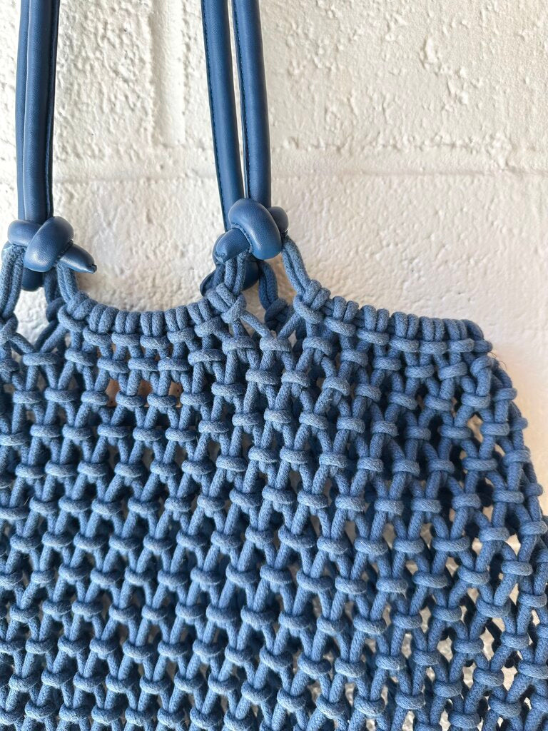 Clare V. 'Sandy' net tote bag