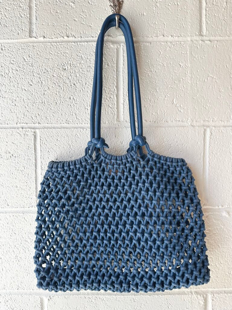 Clare V. 'Sandy' net tote bag
