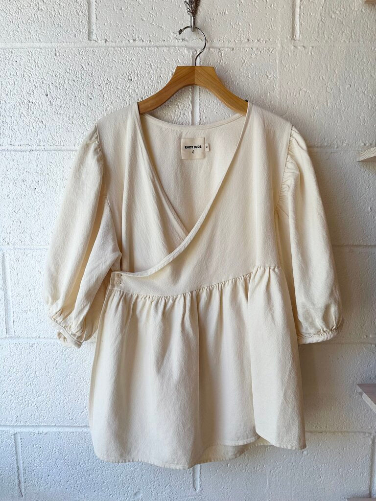 Rudy Jude 'Wrap Day Blouse' 100% organic cotton top